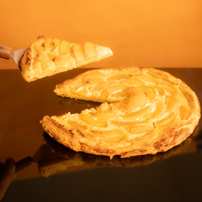 Peach Almond Galette - Ma Pies